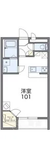 レオパレス豊中南3【1階】の間取り
