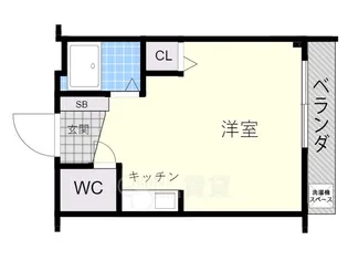 花屋敷日進ビル【1階】の間取り
