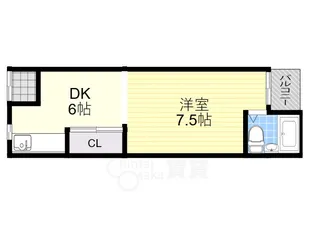 石川コーポ【2階】の間取り