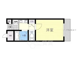 レオパレスIKEGAMI【3階】の間取り