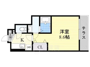 ナウトローネ【1階】の間取り