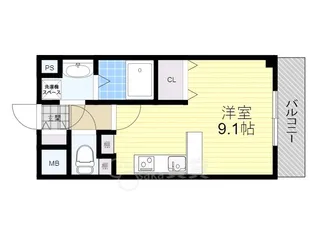 ル・ボヌール【2階】の間取り