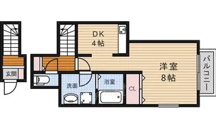 アイリーハイツ【2階】の間取り