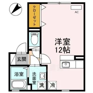 シルクコートA棟【1階】の間取り