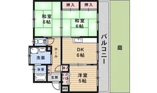 アルバトロス【1階】の間取り