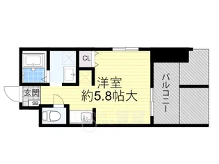 ホープ池田栄本町【8階】の間取り