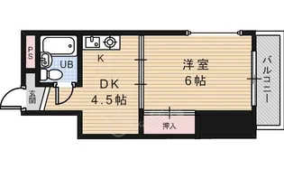 フレール千里【3階】の間取り