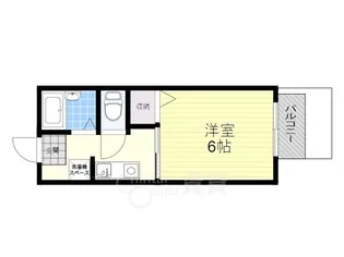 ゆかりハイツA棟【1階】の間取り