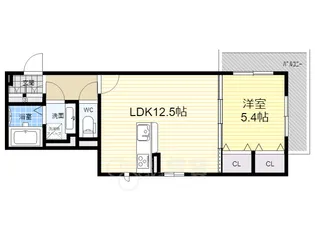 SOLEADO【1階】の間取り