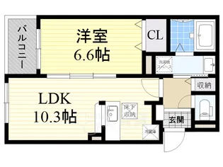 シェーネ【1階】の間取り
