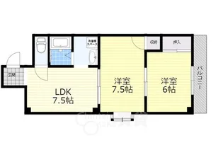 ダイアマンション【2階】の間取り