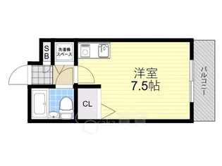 RIO花屋敷【3階】の間取り