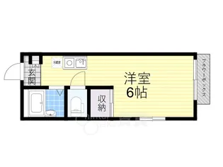 メゾンブランシェ【1階】の間取り