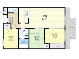 晋和ビル【4階】の間取り