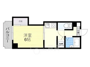 サンクリエイト江坂【5階】の間取り
