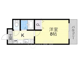 INOVE上山手【2階】の間取り