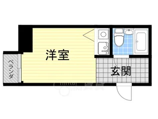 GSハイム第2江坂【2階】の間取り