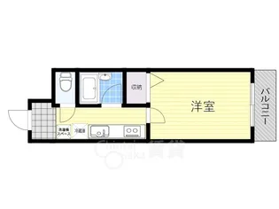 シェルビュー【1階】の間取り