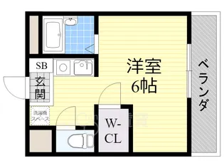 ユーベル18【1階】の間取り