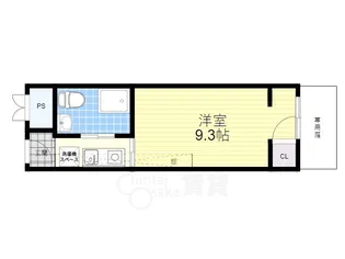 ピアスアパート【1階】の間取り