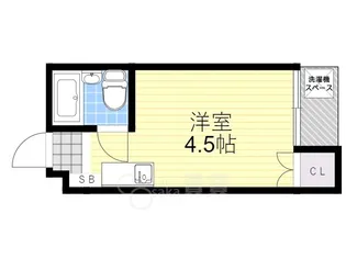 プティメゾン花屋敷【2階】の間取り