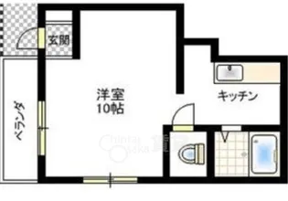 大阪府池田市西本町【アパート】の間取り