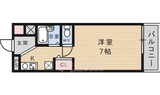 ルミエール箕面3【1階】の間取り