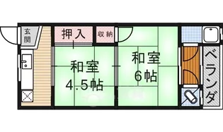 錦荘【1階】の間取り