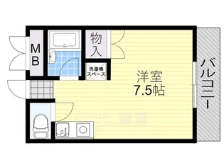 View橋本【2階】の間取り