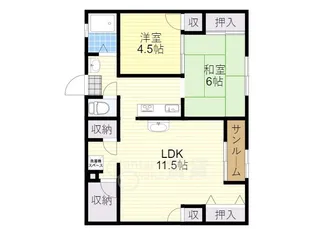 庄内ユタカマンション【3階】の間取り