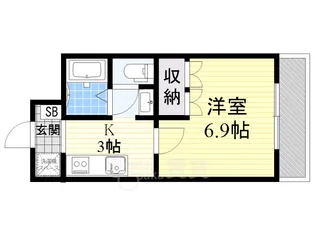 グランディール【1階】の間取り