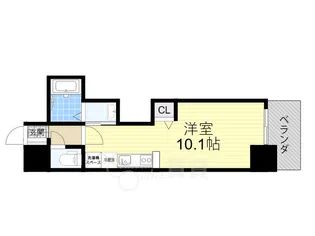 ONLYONE栄本町【3階】の間取り