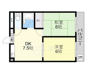 メゾン錦【2階】の間取り