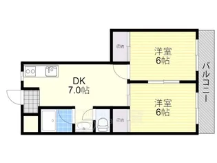 ダイコーハイツ【3階】の間取り