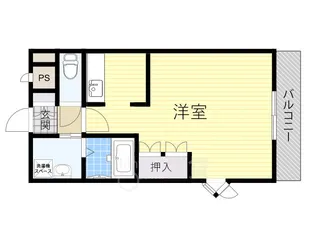 グランディール【1階】の間取り