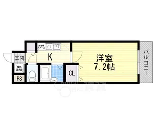 K緑地【2階】の間取り