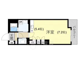 レジデンス桃山台【2階】の間取り