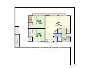 大阪府豊中市刀根山2丁目【一戸建】の間取り