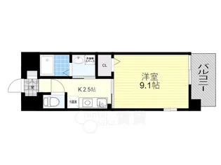 ベルアルモニー【3階】の間取り