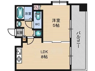 CityLifeプレサンス新大阪【10階】の間取り
