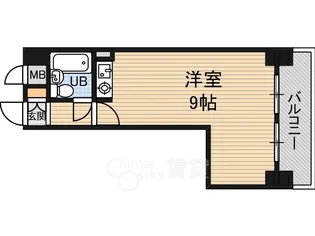 マイルド新大阪レジデンス3号館【2階】の間取り