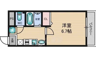 フローライト新大阪【3階】の間取り