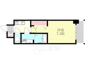 S-RESIDENCE三国WEST【7階】の間取り