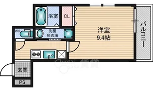 フジパレス下新庄Ⅲ番館【2階】の間取り