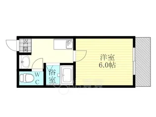 CUBE大桐【2階】の間取り