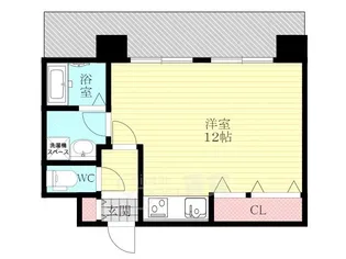 パレス東洋豊里2号館【3階】の間取り