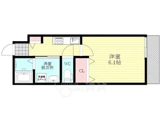 リアコート下新庄【3階】の間取り