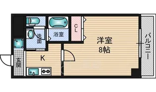 ルミエール新大阪【9階】の間取り