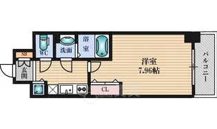 ラグゼ東三国5【13階】の間取り