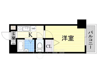 ノルデンハイム淡路【4階】の間取り